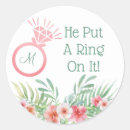 Recherche de floral monogrammed stickers Pour elle