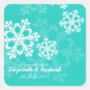 Search for turquoise snowflakes stickers Xmas