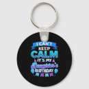 Search for keep calm birthday on keychains Its