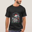 Search for christmas skull tshirts Skeleton