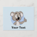 Recherche de dessin koala cartes postales Pour les enfants