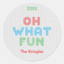 Search for oh what fun stickers Typography