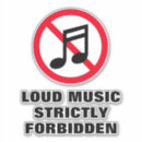 Recherche de m bruyant autocollants Musique