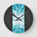 Recherche de bannières horloges Bleu