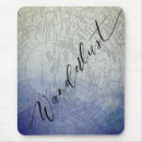 Search for world map mousepads Wanderlust