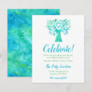 Search for teal bar bat mitzvah invitations Party