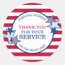 Search for thank you for your service stickers Red white and blue