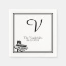 Search for las vegas napkins Black and white