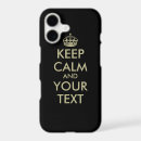 Search for keep calm iphone 7 cases Black