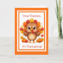 Search for for grandson thanksgiving cards Autumn