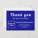 Search for for your purchase thank you cards Logo