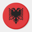 Recherche de l albanie magnets Drapeau albanais