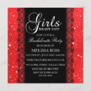 Search for lace bachelorette party invitations Black