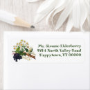 Search for 4 line return address labels Botanical