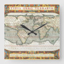 Search for world globe clocks Vintage