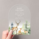 Search for forest baby shower invitations Botanical