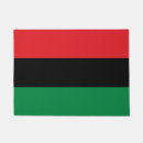 Search for african doormats Pan african flag