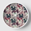 Search for flower clocks Pink flowers