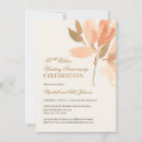 Search for peach and cream invitations Elegant