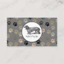 Search for dog paw print business cards Groomer