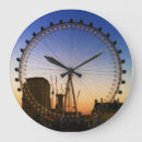 Recherche de paysage urbain horloges Coucher du soleil