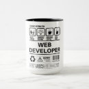 Search for web developer mugs Funny
