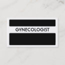Search for gynecologist business cards Obgyn