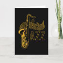 Recherche de saxophones vœux cartes Saxophoniste