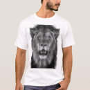 Search for black white lion tshirts Cat