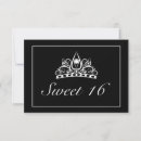 Search for sweet 16 rsvp cards White