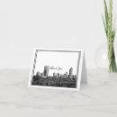 Search for destination thank you cards Black and white