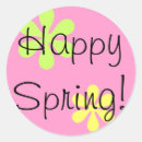 Search for happy spring stickers Cute