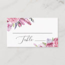 Search for boho place cards Flowers