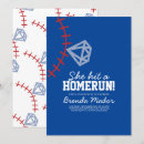 Search for sports bridal shower invitations Cute