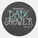 Search for vintage mint stickers Baby shower