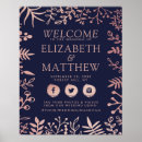 Search for navy and rose gold wedding posters Modern