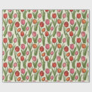 Search for tulips wrapping paper Modern