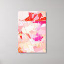 Search for coral pink canvas prints Modern