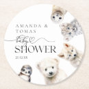 Search for shower thank coasters Neutral baby shower