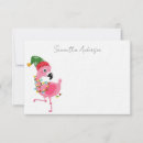 Search for pink flamingo christmas cards Cute