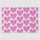 Search for pink heart tissue paper Girly