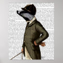 Search for badger posters Contemporary