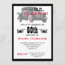 Recherche de vieilles voitures invitations Vintage