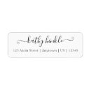 Search for fancy return address labels Calligraphy