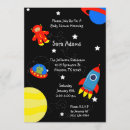 Search for alien 5x7 invitations Party