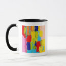 Search for abstract paint mugs Bright