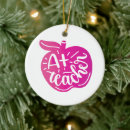 Search for apples ornaments For her