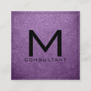 Recherche de violette africaine cartes visite Moderne