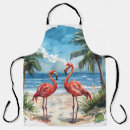Recherche de flamant rose tabliers Palmier