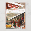 Search for locomotive christmas cards Vintage